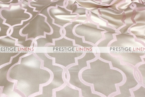 Gatsby Jacquard Table Linen - Blush