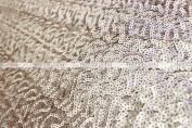 Gatsby Sequins Table Linen - Champagne