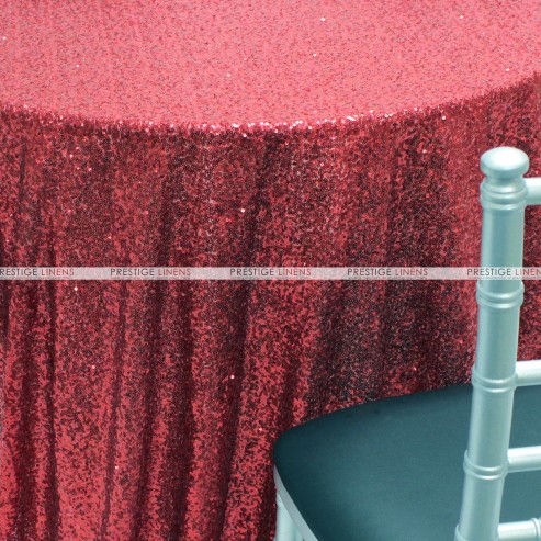 Glitz Table Linen - Burgundy