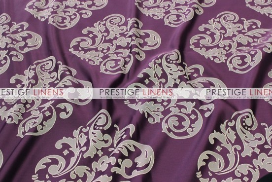 Insignia Jacquard Table Linen - Plum