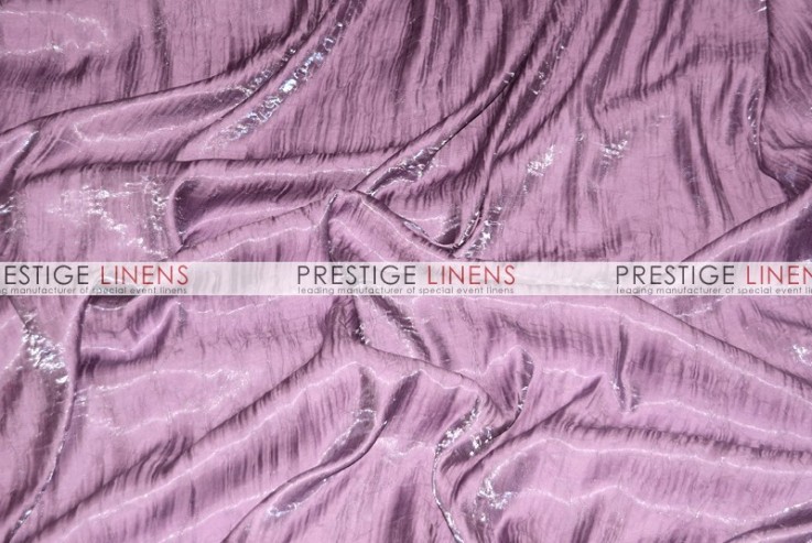 Iridescent Crush Table Linen - Dk Lilac