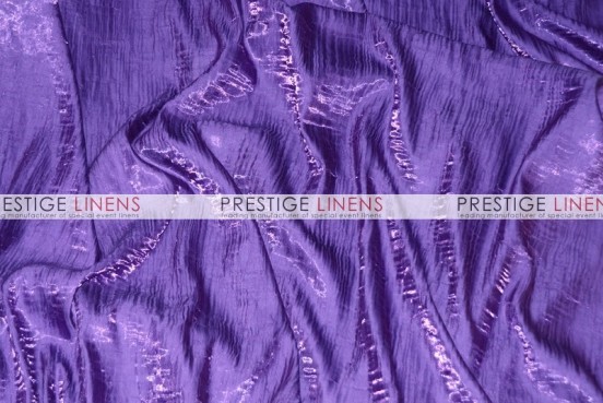 Iridescent Crush Table Linen - Lt Purple