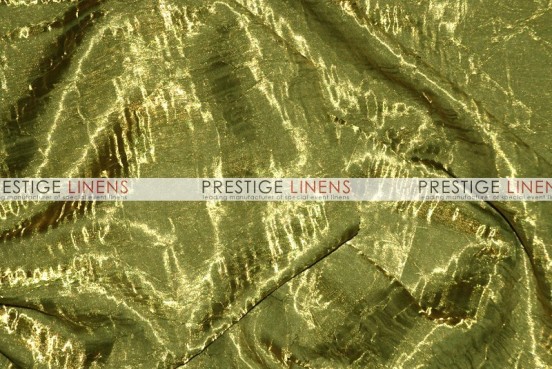 Iridescent Crush Table Linen - Olive