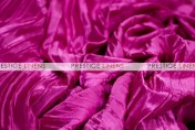 Italian Crush Satin Table Linen - Fuchsia