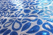 Jaipur Table Linen  -  Blue/Silver