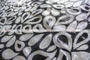 Jaipur Table Linen  -  Black/Silver