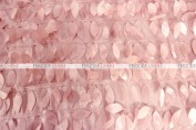 Leaf Petal Taffeta Table Linen - Blush Pink