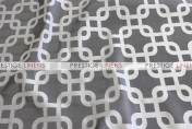 Links Jacquard Table Linen - Ebony