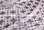 Links Jacquard Table Linen - Lavender