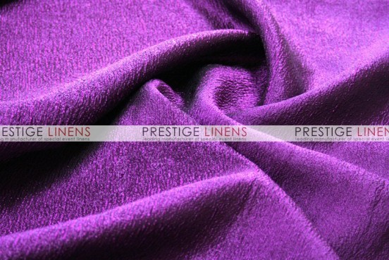 Luxury Textured Satin Table Linen - Amethyst