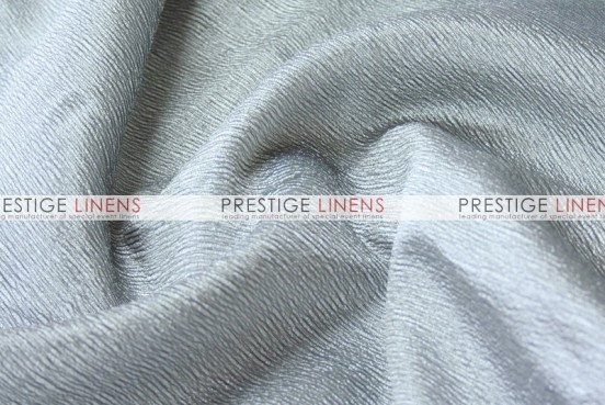 Luxury Textured Satin Table Linen - Platinum