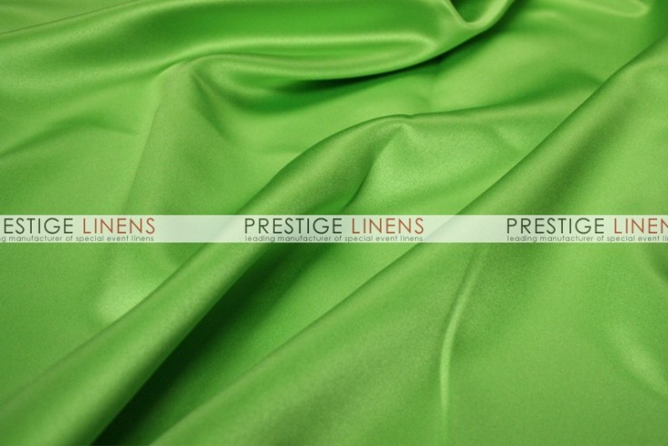 Mystique Satin (FR) Table Linen - Apple Green