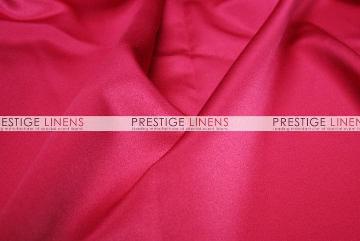 Mystique Satin (FR) Table Linen - Cerise