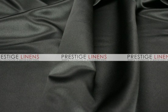 Mystique Satin (FR) Table Linen - Ultra Black