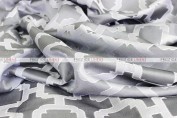 Nancy Graphic Table Linen - Grey