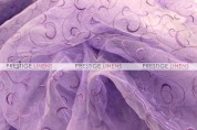 Organza Swirl Table Linen - 1026 Lavender