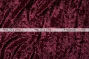Panne Velvet Table Linen - Burgundy