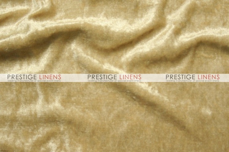 Panne Velvet Table Linen - Honey