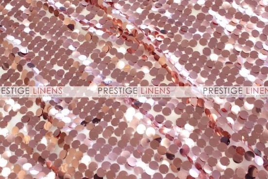 Payette Sequins (Shiny) Table Linen - Blush