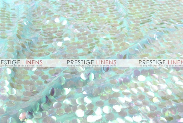 Payette Sequins (Shiny) Table Linen - Mint