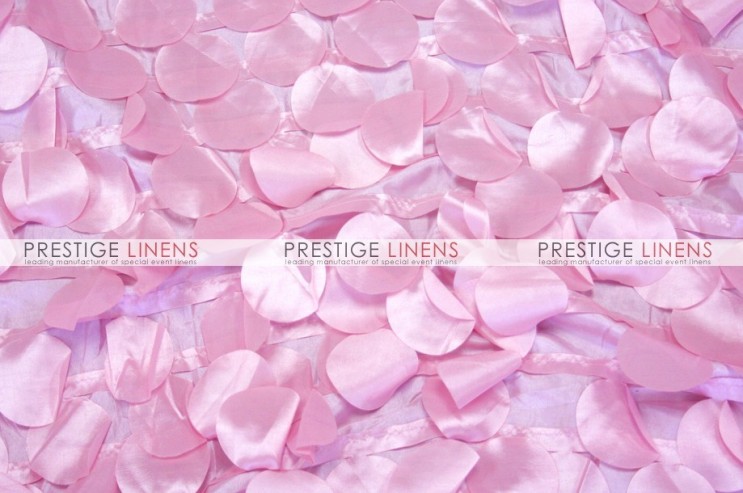 Petal Taffeta Table Linen - Pink