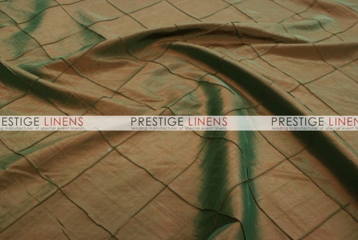 Pintuck Taffeta Table Linen - Lt Brown