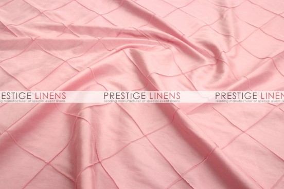 Pintuck Taffeta Table Linen - Pink