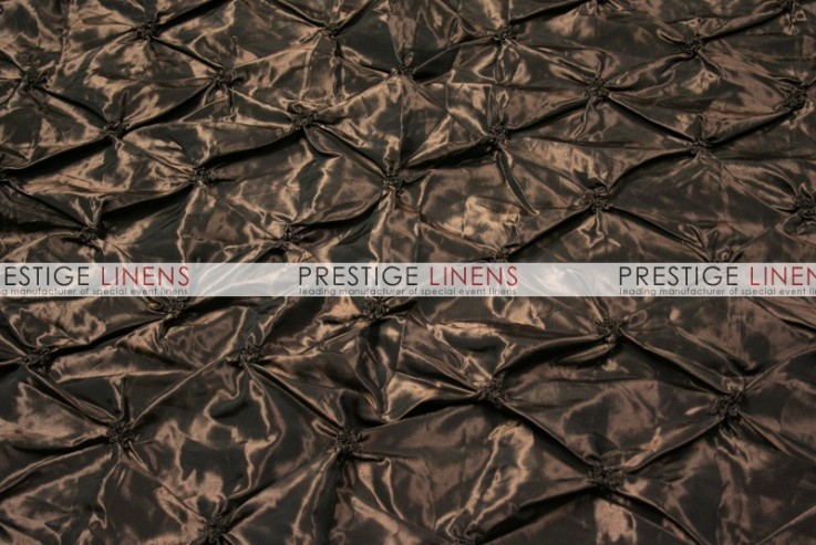 Pinwheel Taffeta Table Linen - Brown