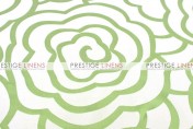 Rose Jacquard Table Linen - Apple
