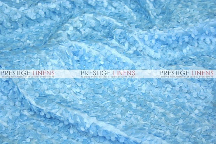 Snow Petal Table Linen - Ice Blue
