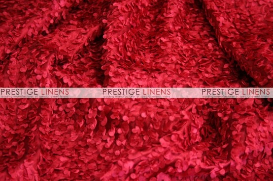 Snow Petal Table Linen - Red