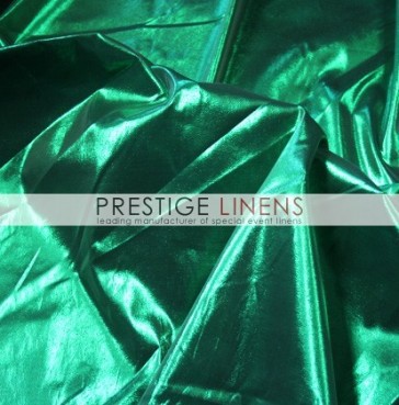 Tissue Lame Table Linen - Emerald