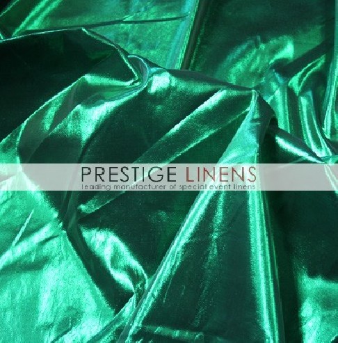 Tissue Lame Table Linen - Emerald