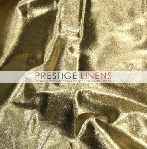 Tissue Lame Table Linen - Gold