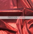 Tissue Lame Table Linen - Red