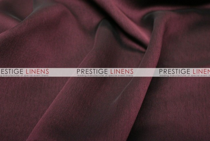 Two Tone Chiffon Table Linen - Burgundy