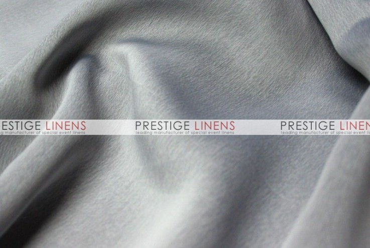 Two Tone Chiffon Table Linen - Silver/Black