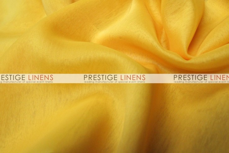 Two Tone Chiffon Table Linen - Yellow