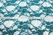 Victorian Stretch Lace Table Linen - Dk Teal