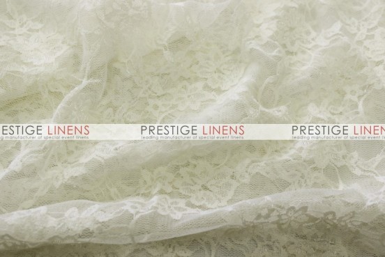 Victorian Stretch Lace Table Linen - Ivory
