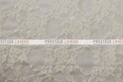 Victorian Stretch Lace Table Linen - Ivory