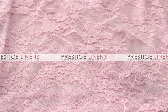 Victorian Stretch Lace Table Linen - Pink