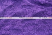 Victorian Stretch Lace Table Linen - Purple