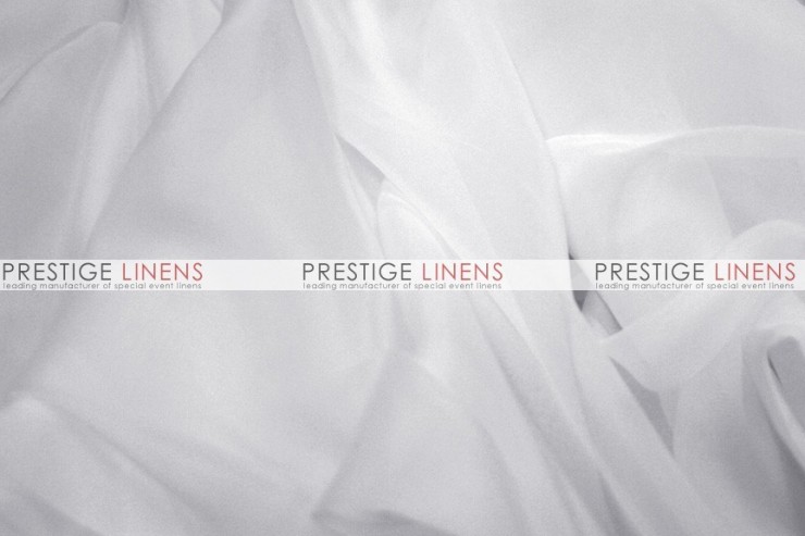 Voile Table Linen - White