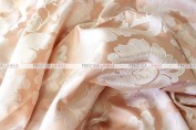 Alex Damask Table Runner - Blush Peach