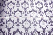 Alex Damask Table Runner - Light Grape