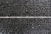 Chemical Lace Table Runner - Black