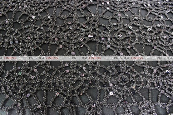 Chemical Lace Table Runner - Black