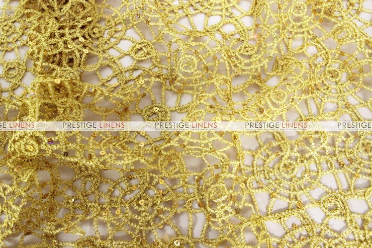 Chemical Lace Table Runner - Gold