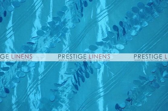 Forest Taffeta Table Runner - Aqua
